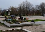Пролетно почистване на площадите в град Нови Искър