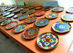Изложба рисувана керамика на деца от 170 СОУ 