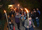 Факелно шествие за деня на Народните будители в село Доброславци
