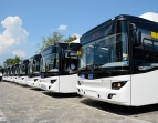Представяне на нови автобуси за нуждите на градския транспорт