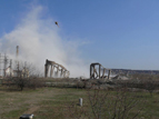 2-Разрушаването на кулите на бившата ТЕЦ в индустриалната зона на квартал Курило 