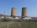 3-Разрушаването на кулите на бившата ТЕЦ в индустриалната зона на квартал Курило 